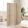 Cabinet Door Set 4 pcs Natural Finish 170 x 2.1 x 39.5 cm Solid Pine Wood