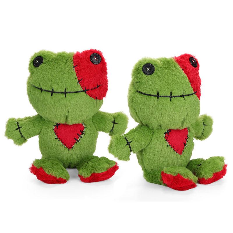 

Hot Animal Plush Toy New Love Series Cute Rabbit Bear Frog Stuffed Doll Creative Soft Stitching Toy Birthday Gift for Girlfriend