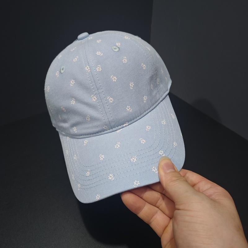 Floral Casual Versatile Baseball Cap Women's Four-season Outdoor Sports Cap Sunshade Sunscreen Hat Trend