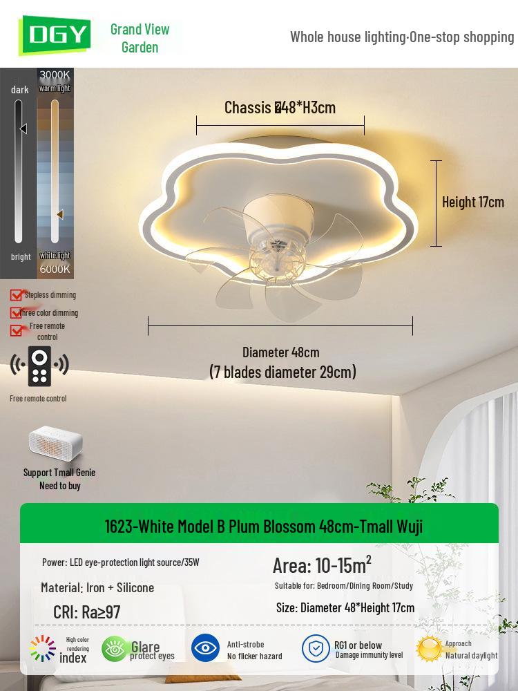 Cloud Lamp for Children's Room - Nordic Ceiling Fan Lamp