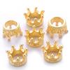 15/30pcs Metal Crown Accessories Bead Material Necklace Bracelet Pendant Handicraft DIY Tool Personalized Decorating Gift XJM