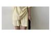 Women's Korean Style Summer 2025 Loose Wide-Leg Shorts & Casual Sport Two-Piece Set