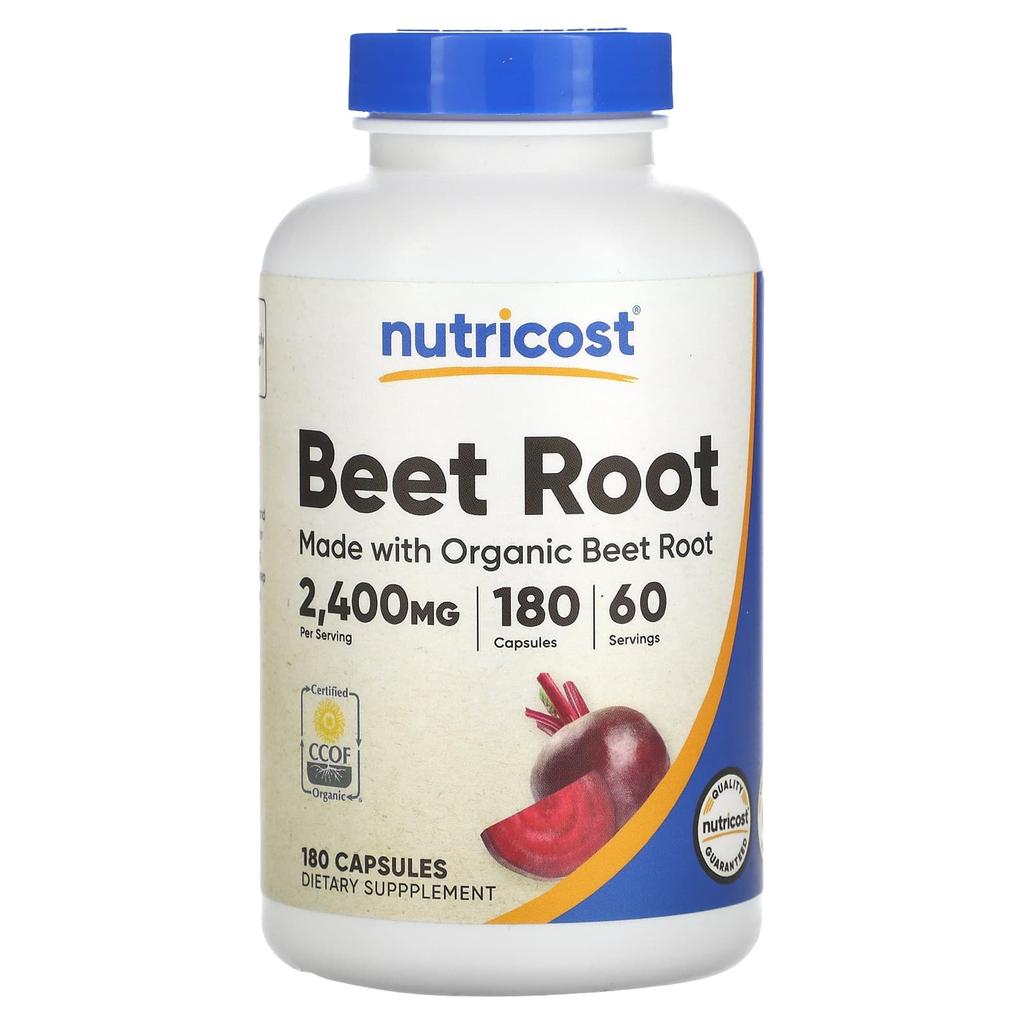 Beetroot, 180 Capsules (800 Mg Per Capsule)