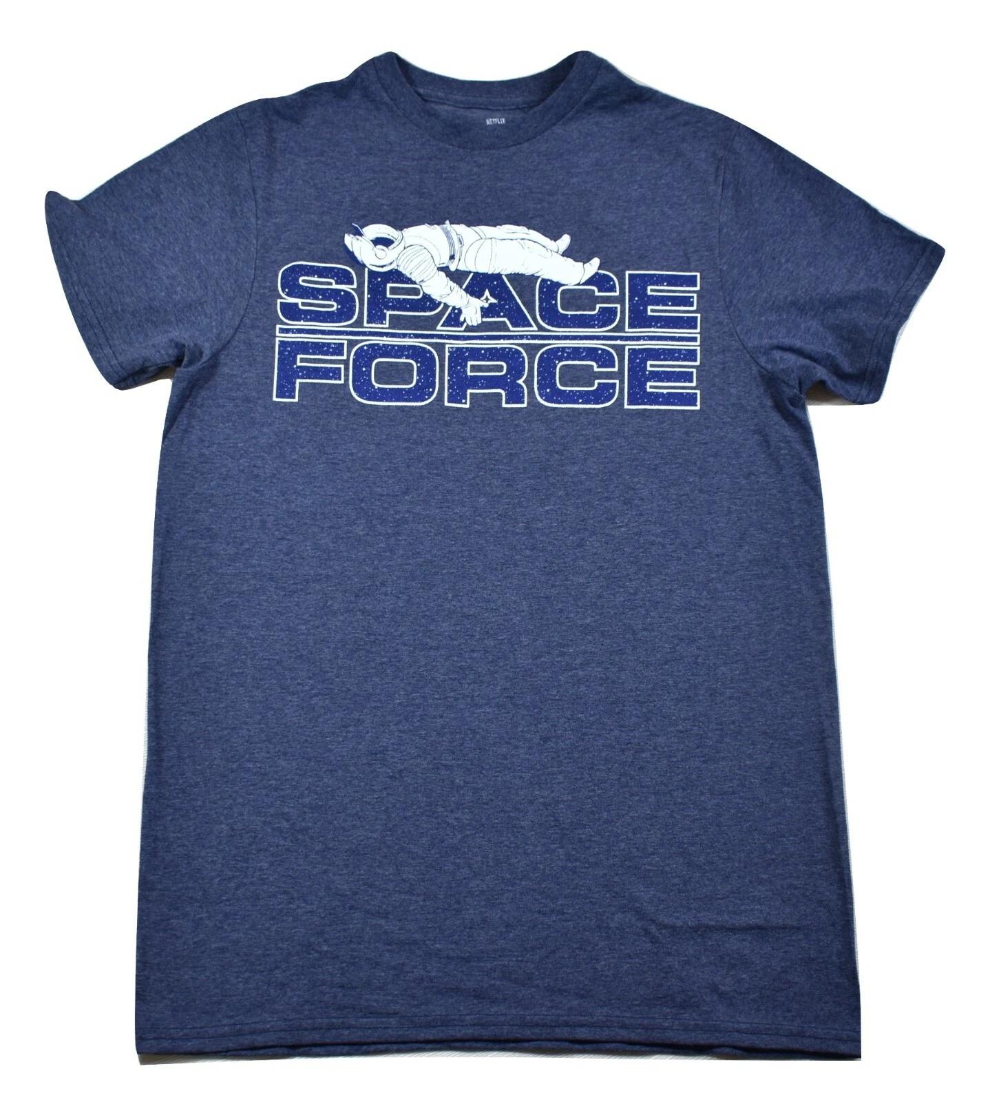 

Netflix Mens Space Force Astronaut Shirt New S, M, L S