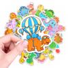 10/30/50pcs Cute Dinosaur Creative Stickers Cartoon Animal Decals Toy DIY Scrapbook Phone Helmet Suitcase Funny Graffiti Sticker