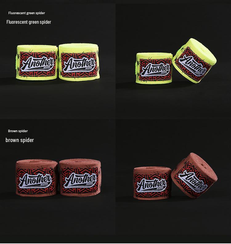 5m Elastic Boxing Hand Wraps - Training & Competition Model, Printed Fighting Bandages