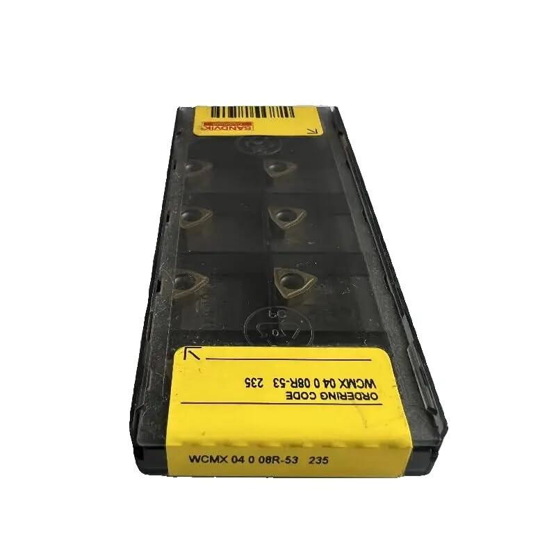 

Original Sandvik / WCMX04008R-53 235 / CNC lathe carbide blade 10 PCS