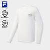FILA Unisex Round Neck Moisture-Wicking Long Sleeve T-Shirt