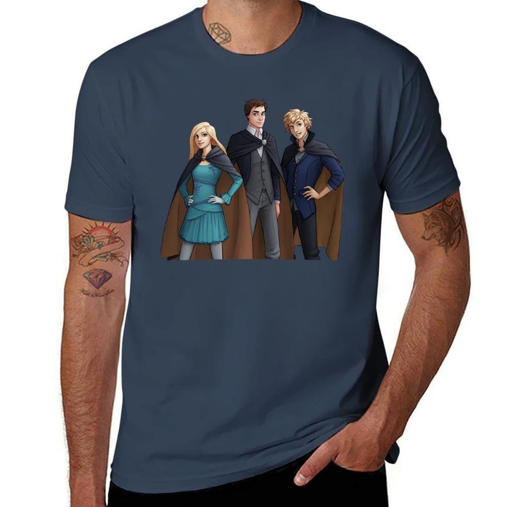Keeper Of The Lost Cities Character TShirt Large Size Short Sleeve TShirt