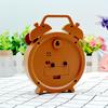 Clock Creative Cartoon Brown Bear Bell Stereoscopic Digital Alarm Clock Student Household Products Company Gifts