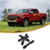 Glossy Black Exterior Side Door Handle Cover Trim  For Toyota Tacoma 2024+