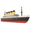 3800 Pieces World Famous Micro Building Blocks Bricks Set Mini Construction Toy Kit for and Adults KLJM03 Big Cruise Ship Ideal
