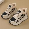 TUINANLE Women Winter Warm Platform Snow Trainers Cotton Plush Sneakers High Top Ladies Shoes