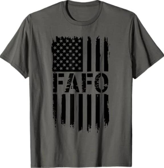 FAFO Flag T-Shirt M