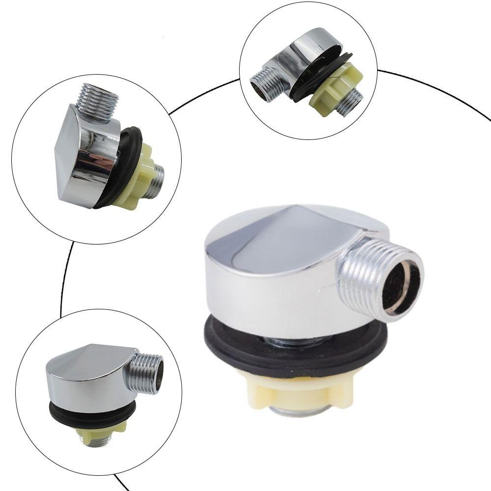 2 pcs Rustproof Faucet Socket Easy Installation Shower Elbow Outlet Connector Salon Supplies