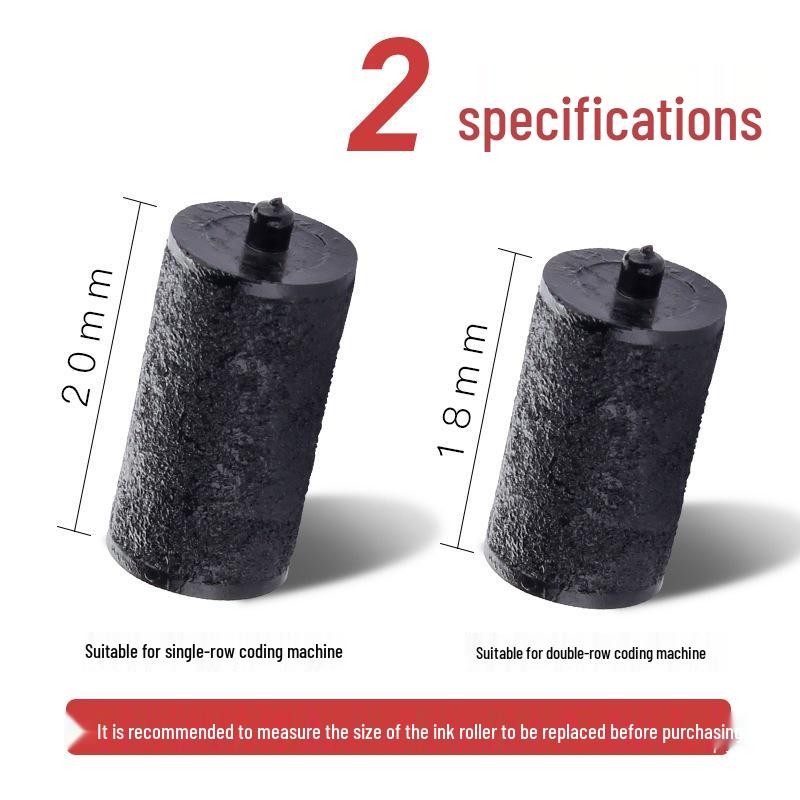 2-Pack MX-5500 Price Marker Ink Rollers, Single Row, 20mm Price Gun Cartridge