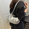 Fashion Popular Niche Casual Solid Color New Summer Fashion Versatile Simple Commuter Shoulder Armpit Bag Women