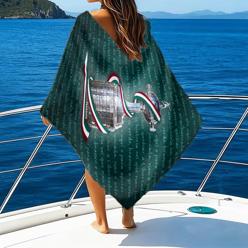 Flumi-nense Football Club Printed Beach Towel, Super Soft Microfiber, Perfect Gift Birthday, for Pool, Beach, Travel, for family and friends