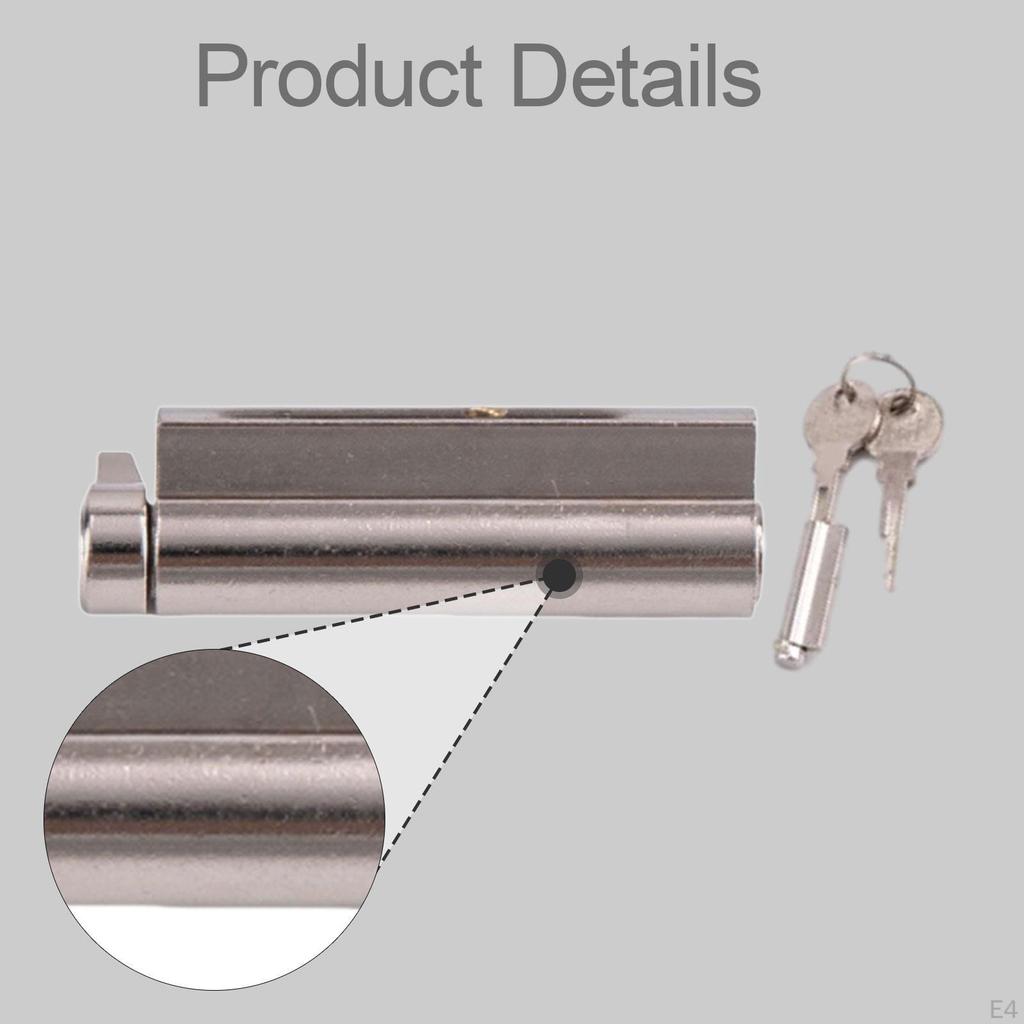 , Portable Freezer Door Cylinder with 2 Keys.