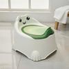 Kids Potty Seat with Backrest Removable Bowl Infant Urinal Easy To Clean Frog Training