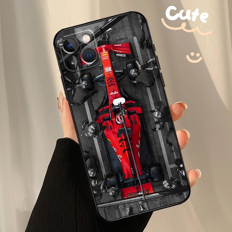 Charles Leclerc 16 F1 Phone Case For iPhone 13 11 12 14 15 16 Pro Max XS X XR 13 12 Mini Plus Coque
