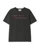 ERER Oversized Lettering T-Shirt Charcoal