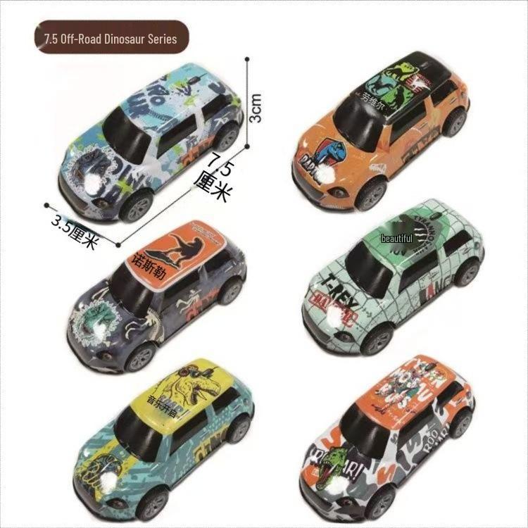 HuiLi Tinplate Alloy Pull-back Racing Car for Kids - Kindergarten Simulation Toy