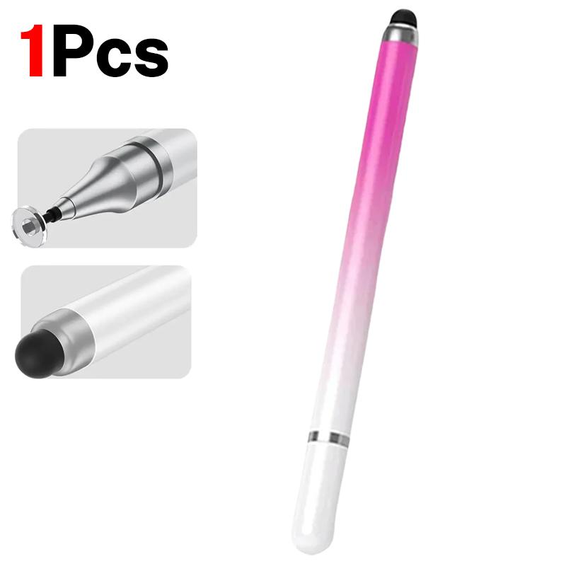 1-8Pcs Double-Headed Universal Stylus Pen For iPad Tablet Android IOS Phone Drawing Writing Capacitive Screen Touch Stylus Pens