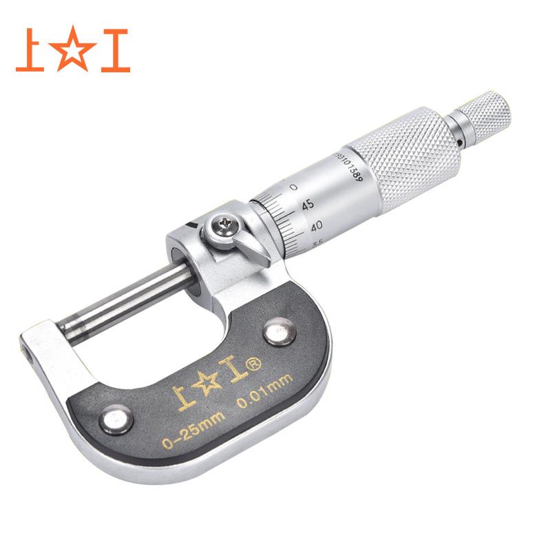 **Shanggong High-Precision Vernier Spiral Micrometer: 0-100mm**