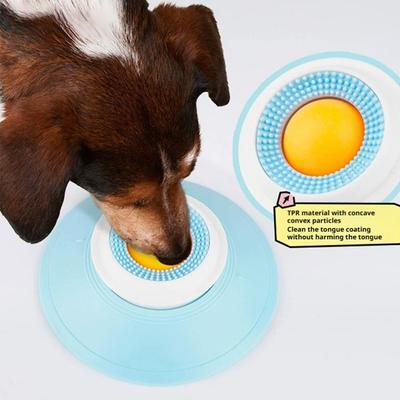 1 PIÈCE Jouet à lécher pour animal de compagnie Bol distributeur lent Chien Chat Assiette pour manger lentement Tapis à lécher Anti-vomissements Puzzle Interactif Outil de soulagement de l'ennui pour animal de compagnie