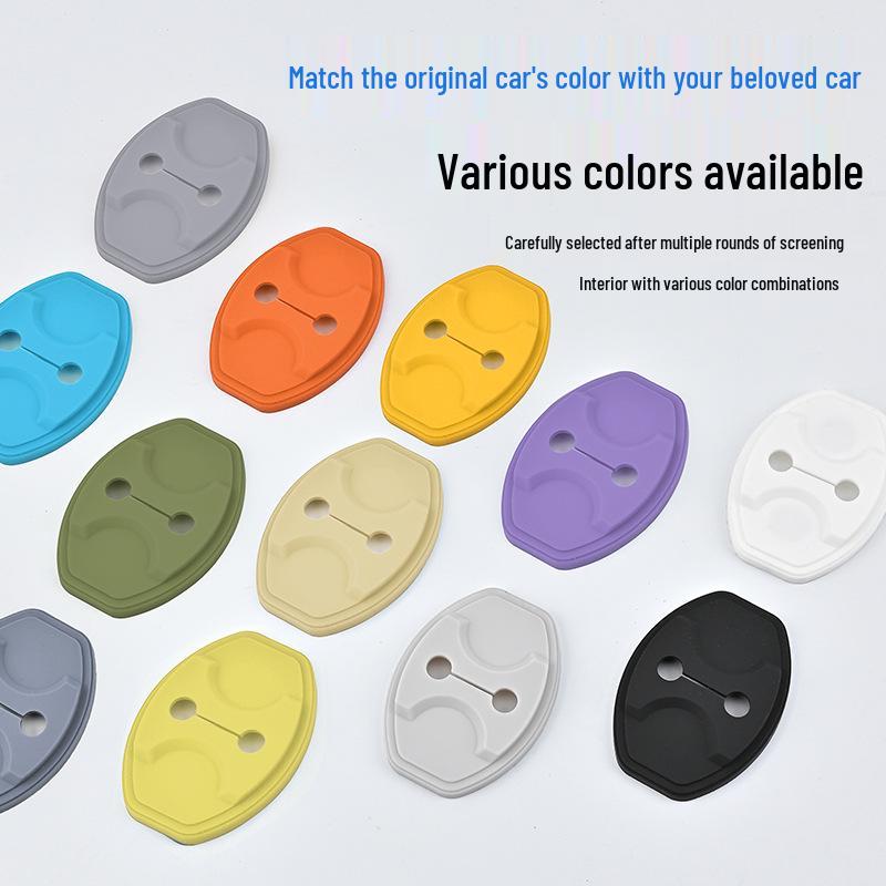 Chery iCAR23/03 Car Door Lock Buckle & Shock Absorption Silicone Cover