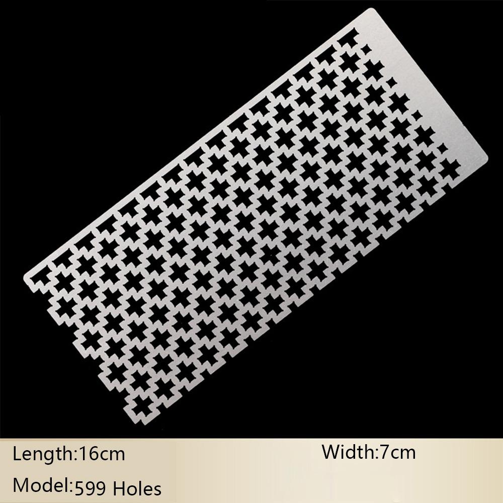 Solid Color DIY Diamond Painting Cross Ruler Embroidery Rulers  Diamond Embroidery Accessory