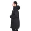The North Face Reversible Anytime Insulated Long Size L Women's Hoodie, Water-Repellent, Windproof, Anti-Static, Cold-Weather Protection, Black,