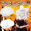 White Witch Hat For Halloween Wide Brim Party Top Hat Women Gothic Witch Hat Cosplay Costume Night Club Female Headdress