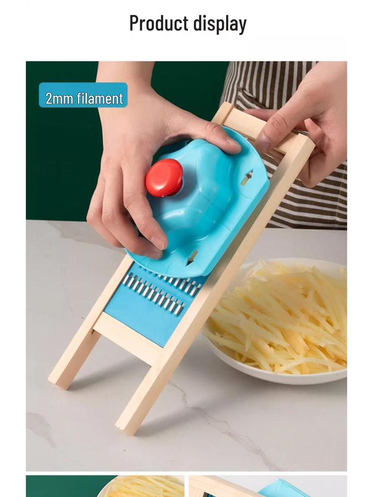 Safe Grip Potato & Vegetable Grater - Thick Shreds