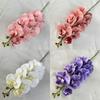 French 3d Phalaenopsis Artificial Flowers For Wedding Decor Home Display Hotel