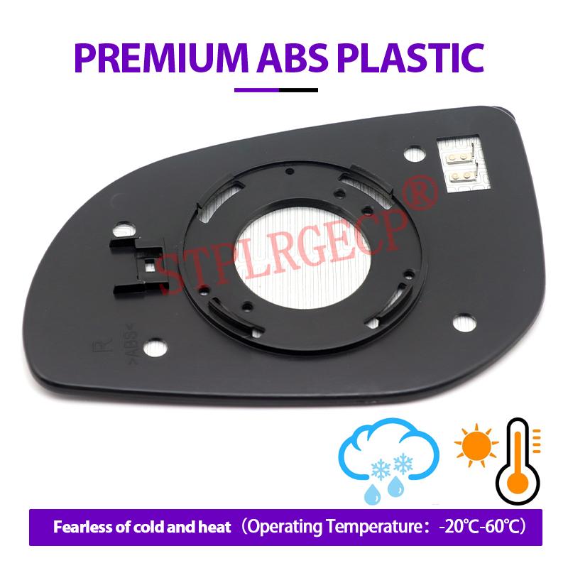 1 PC Door Wing Mirror Glass Heated Left Right Side Rearview Mirror Heating Accessories for Hyundai i10 PA 10-14 i20 PB 08-15