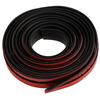 2m Car Windshield Roof Window Seal Weather Strip Noise Ulation T-Shape Moulding Trim Black