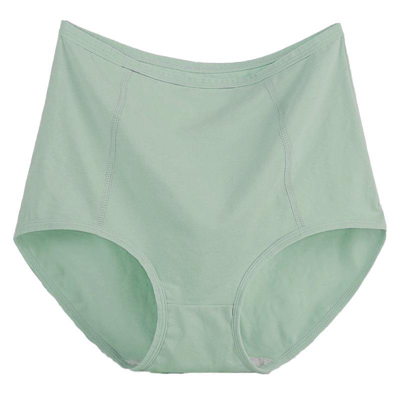 Plus Size Women's High Waist Antibacterial Cotton Underwear