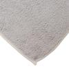 Nitori Microfiber Bath Towel Baggio Light Gray NITORI 7771522