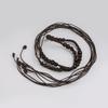 Bohemian Ethnic Waist Rope With Wooden Beads Handmade Tie For Leisure And Festival Looks