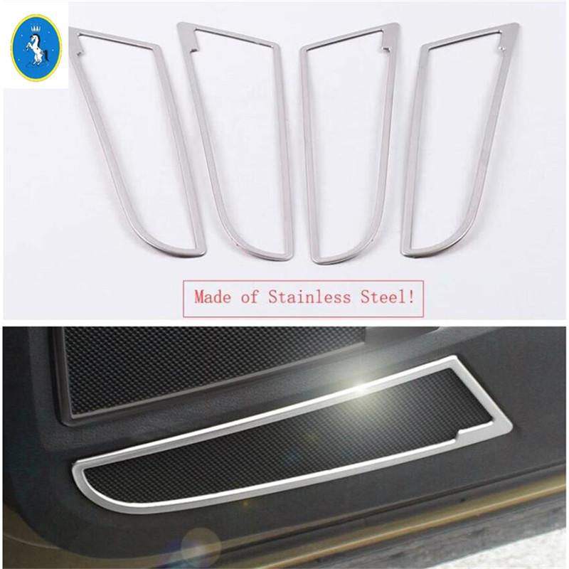 Innere Automatiktür Stereo-Lautsprecher Audio-Lautsprecher Sound-Dekorationspanel Abdeckung Zierleiste Für Skoda Kodiaq 2017 - Innenausstattung Zubehör