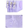 Waterproof Mini Nylon Coin Purse - Women's Zipper Wallet with Three Layers, Portable Card Holder & Headphone Bag for Girls