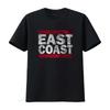 EAST COAST T Shirt Run Fun DMC USA United States New City Band Side West  Vintage Washed Graphic Fashion Streetwear Versatile