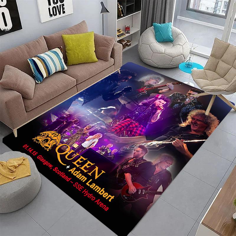 Royal Crown Elegance carpet floor mats printing Room Bathroom mat Art