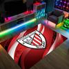 Athletic Bilbao Football Design Crystal Velvet Carpet Cozy Non?Slip Printed Rug For Bedroom Living Room Entrance