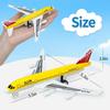 Airplane Toys, Metal Plane Pull Back Airplane Toys for 3 4 5 6 7 Years Old Boys Girls, Die Cast Aircraft Plane Models, Kids' Play Vehicles Aeroplane