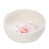 Sheep Fat Jade Porcelain Handmade Pinch Flower Cup White Porcelain Master Cup Girls Single Cup Ceramic Ladies Kung Fu Teacup