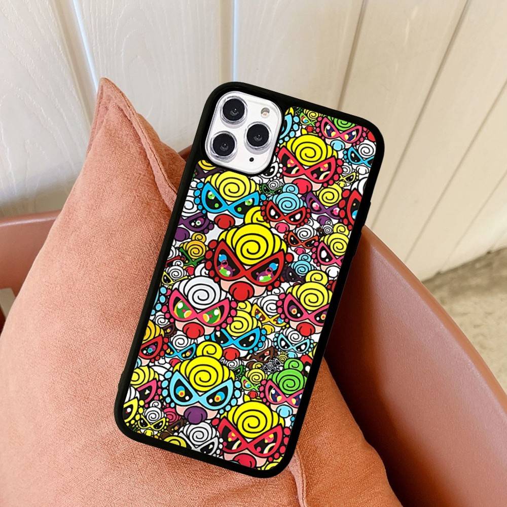 Japan Fashion H-Hysteric M-Mini PC+TPU Phone Case For iPhone 17 16 15 14 13 12 11 Pro Max Plus Kawaii Cartoon Cover