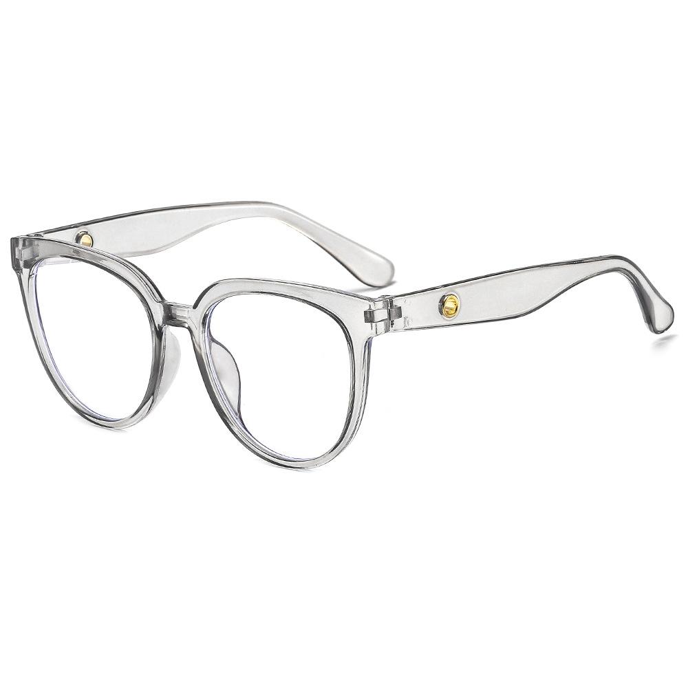Transparent Computer Glasses Frame Anti Blue Light Blocking Eyewear for Women Men Cat Eye Optical Spectacle Eyeglass